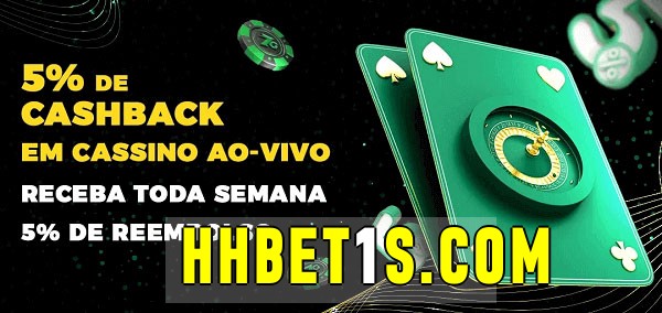 Promoções do cassino ao Vivo hhbet1 